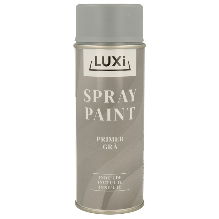 Luxi spraymaling primer/grunning grå - 400 ml
